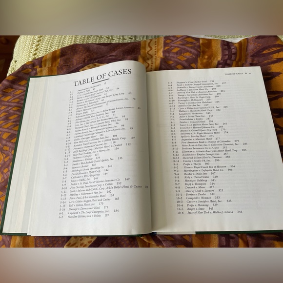 Hotel, Restaurant, and Travel Law Book A Preventive Approach—6th Edition Vintage - Picture 10 of 13